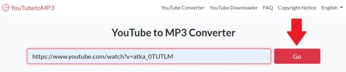 Cara Menggunakan YouTube ke MP3 Converter